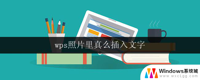 wps照片里真么插入文字 怎样在wps照片里插入文字