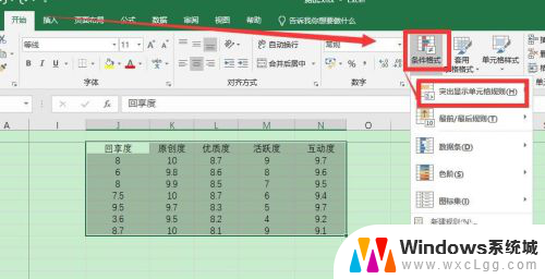 office高亮重复项 Excel表格中如何突出显示重复项