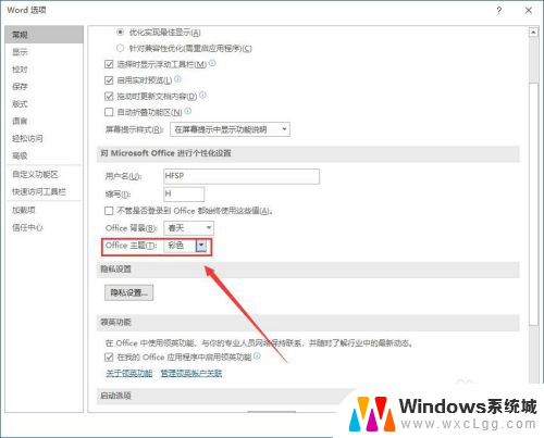 word主题颜色怎么改成白色 Word 2019如何将软件主题设置成白色