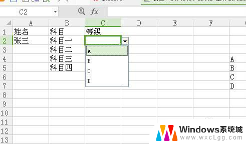 excel表中设置选项 Excel表格下拉选项设置方法