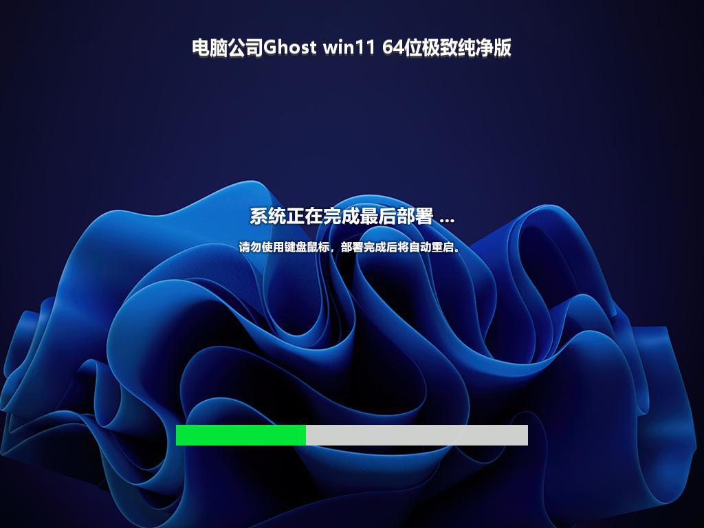 电脑公司Ghost win11 64位极致纯净版
