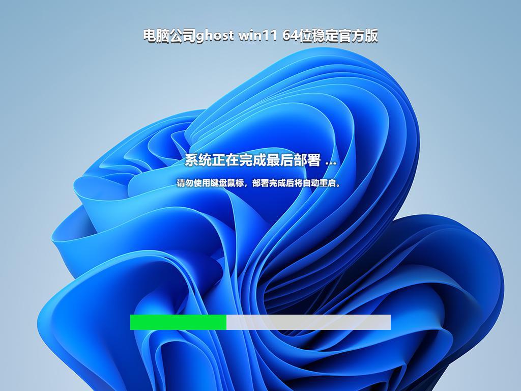 电脑公司ghost win11 64位稳定官方版