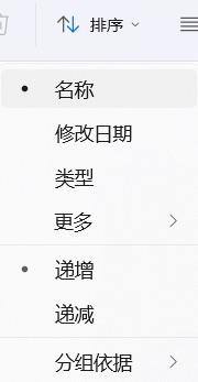 windows11怎么手动排序文件 Win11如何按文件类型进行文件排序