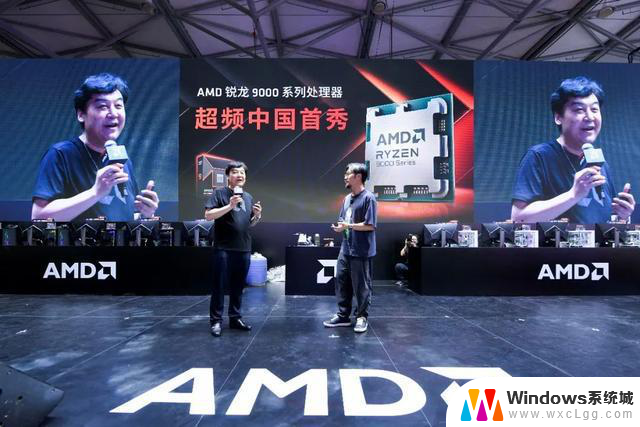 AMD 锐龙9000处理器亮相ChinaJoy2024，超频表现惊艳登场