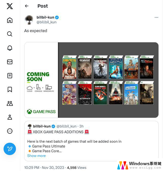 微软Xbox 12月上旬XGP新增游戏阵容公布：惊喜不断，玩家期待已久！